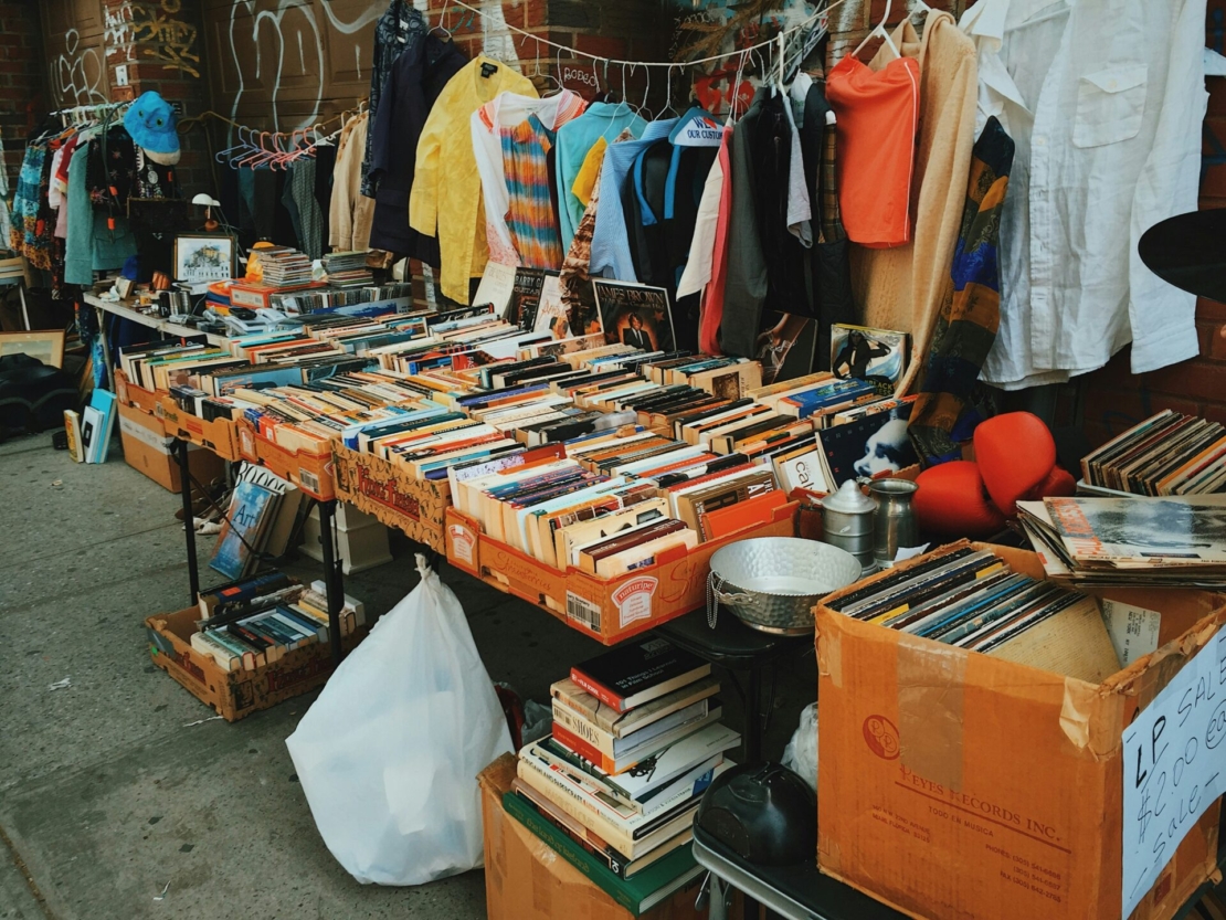 Flohmarktstand